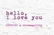 Το T.A.F. / The Art Foundation παρουσιάζει την έκθεση Hello, I love you