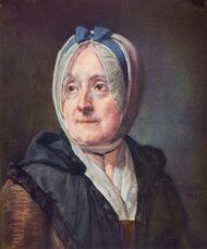 Πορτρέτο της Μαντάμ Chardin, 1775, Παστέλ
