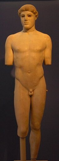 Παις του Κριτίου, Αθήνα, Μουσείο Ακρόπολης, 490-480 π.Χ.